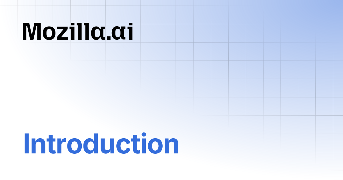 Introduction | encoderfile | Mozilla.ai Docs